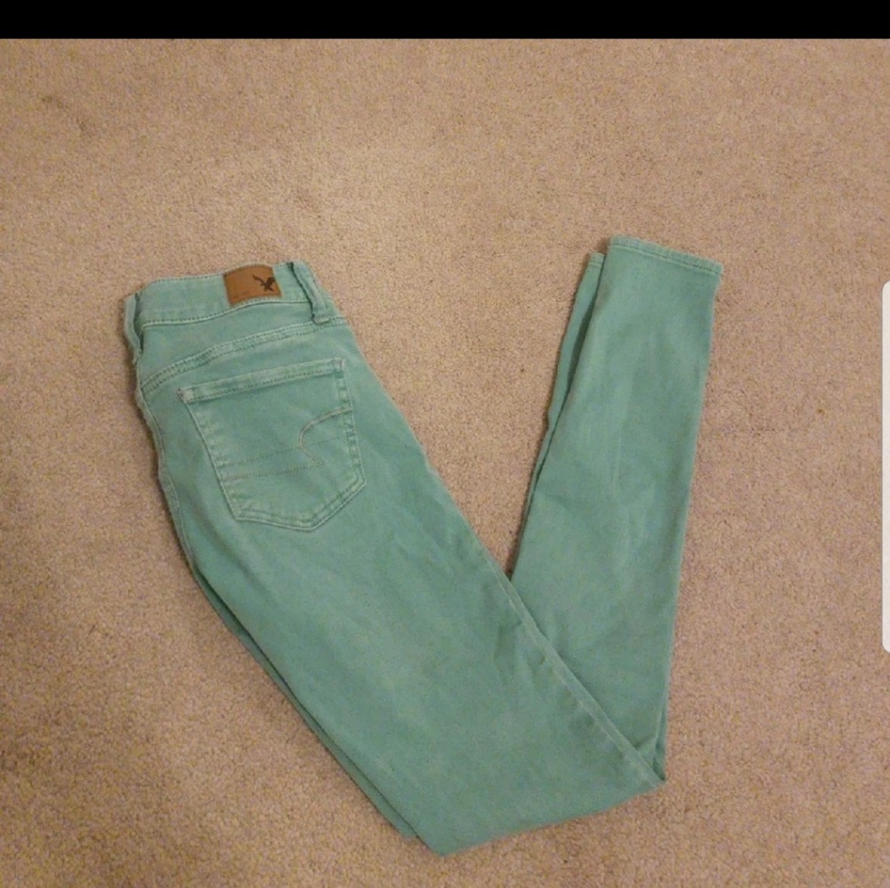 American eagle jeans size 0